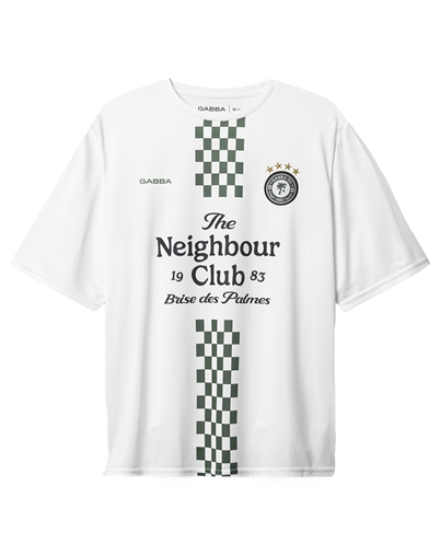 Gabba - Nigel Fut Boxy Pes T-Shirt - White